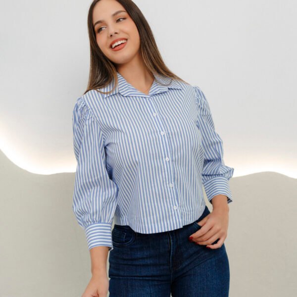 Blusa Itala Celeste