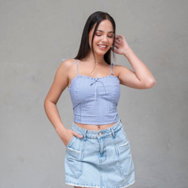 Top Azul Margot